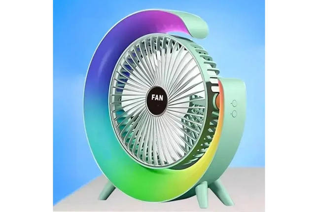 Освіжаючий портативний міні-кондиціонер вентилятор Mini fan (VU-03/F2), фото 1