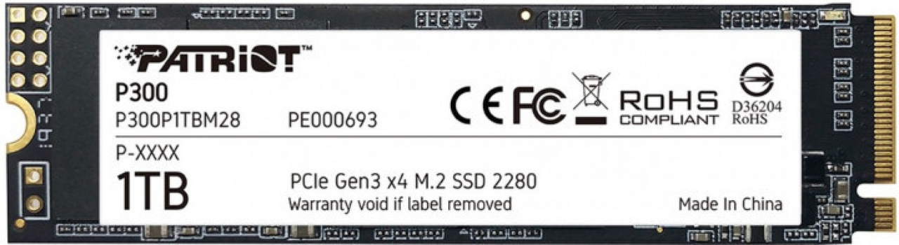 Особенности SSD Patriot P300