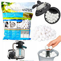 Фільтруючі кульки для пісочного фільтра насоса Intex 29045 500 грам Польща