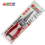 Секатор-ножиці 187 мм Sagawata, садові з неіржавкої сталі, фото 10