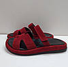 STTOPA Розміри 43-28 см. Шльопанці великих розмірів шкіряні. 438-4045-1 Червоні, фото 2