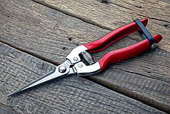 Секатор-ножиці 205 мм Sagawata, садові подовжені з неіржавкої сталі