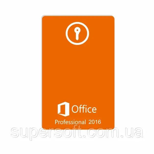 Office 2016 Professional Plus для Windows ключ-карта new для 1 ПК (269-16806) прив'язка до облікового запису Microsoft, фото 1