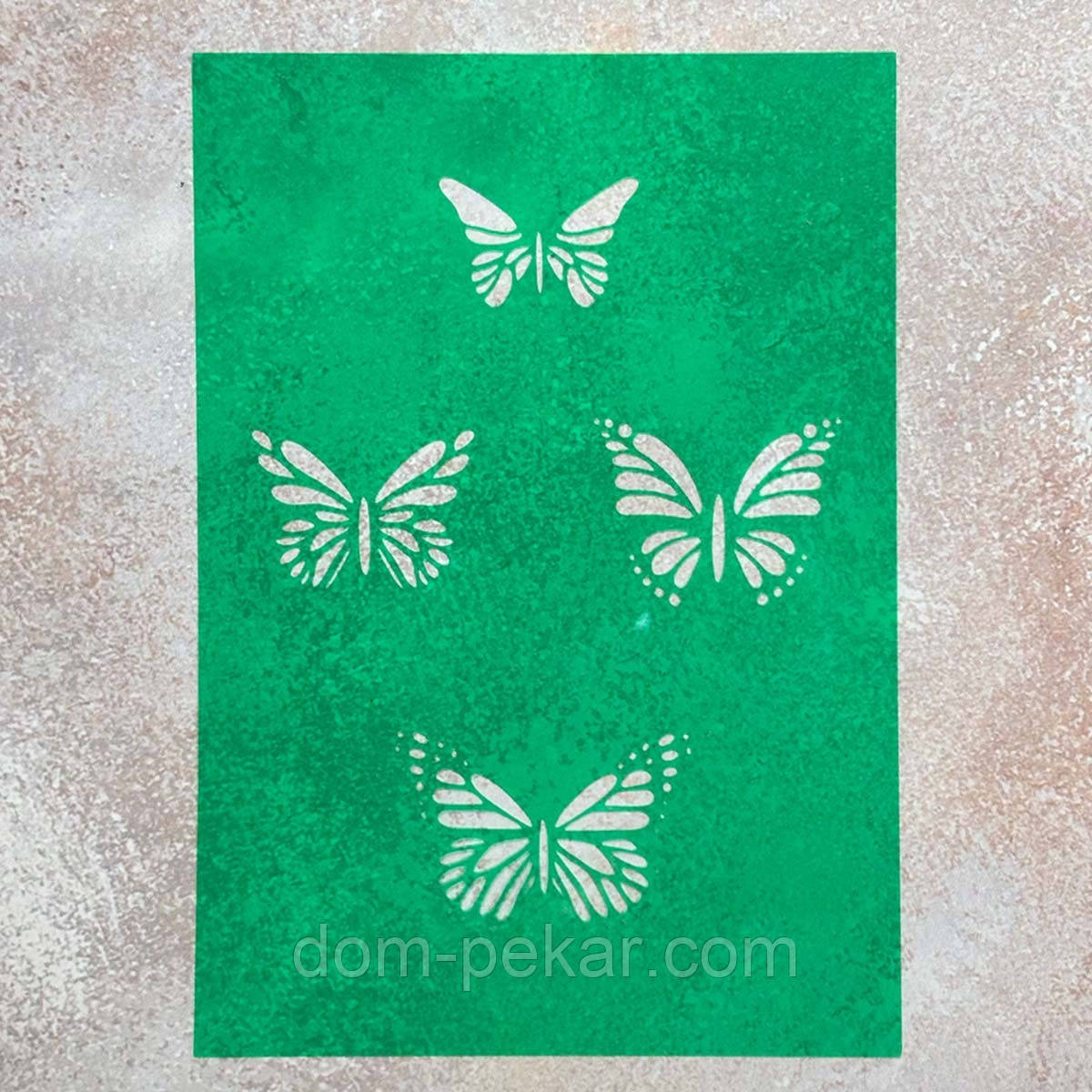 Метелики трафарет для пряників 4-6 см (TR-2)