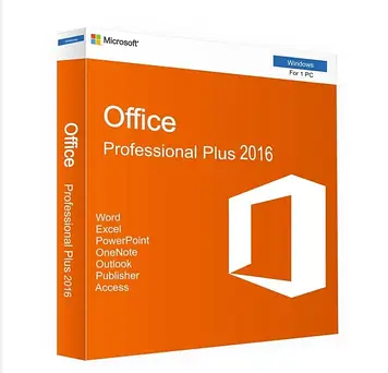 Office 2016 Professional Plus для Windows коробкова версія для 1 ПК (SKU-269-16806) прив'язка до облікового запису Microsoft