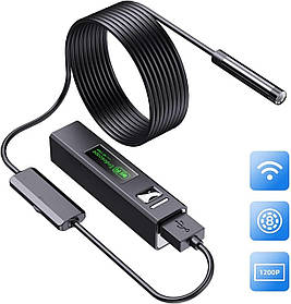 F150 WiFi ендоскопічна камера Inspecton Borescope 8 мм об'єктив міні водонепроникний бездротовий