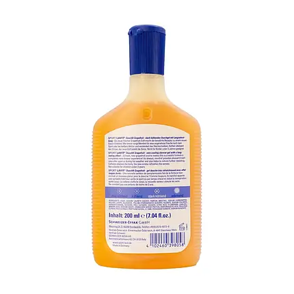 Гель для душу з охолоджувальним ефектом Sport Lavit Duschfit Grapefruit 200 ml (39805000), фото 3