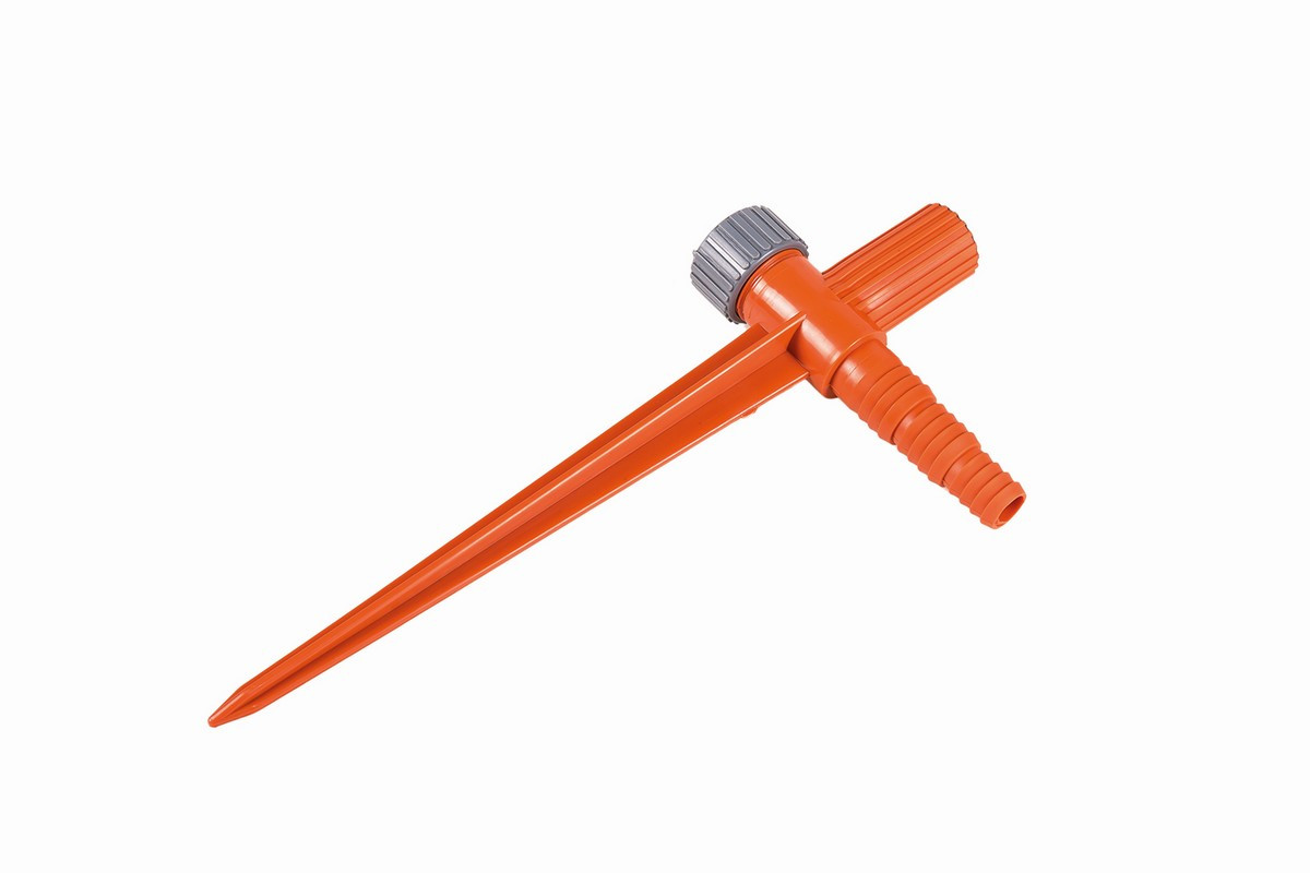 Ніжка для зрошувача MASTERTOOL зі штуцером прохідна 1⁄2"-5⁄8"-3⁄4" 92-9136, фото 1