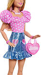 Лялька Барбі Висока блондинка із сумочкою 71см Barbie 28-in Blonde Fashion Doll HYT84, фото 3