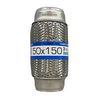 Гофра глушника 3-шарова 50x150