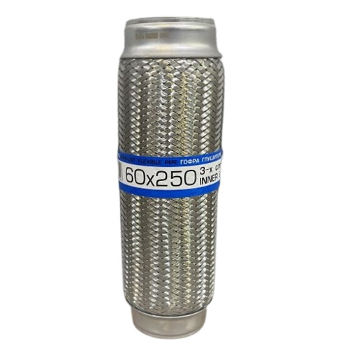 Гофра глушника 3-шарова 60x250