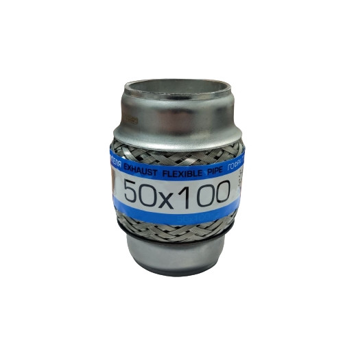 Гофра глушника 3-х шарова 50x100