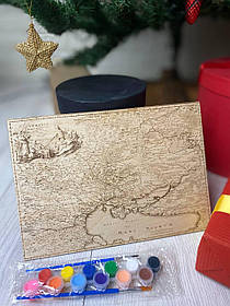 Розмальовка карта