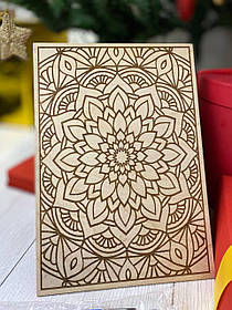 Розмальовка мандала/квіти
