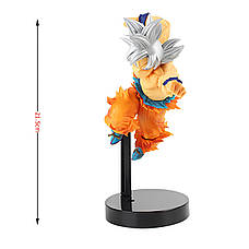 Аніме фігурка Dragon Ball Son Goku RESTEQ 21,5 см — статуетка Сон Гоку з Драгонболл на підставці, фігурка Какаротто в подарунковій, фото 4