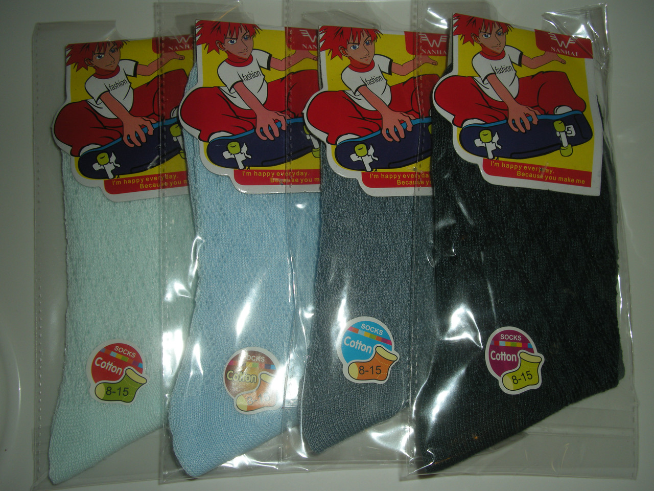 Дитячі шкарпетки, темні, 3-5 років., фото 1