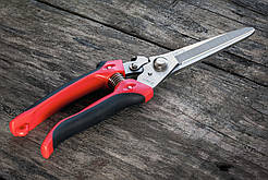 Секатор-ножиці 225 мм Sagawata, садові подовжені з неіржавкої сталі