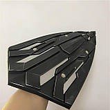 Іграшковий ручний Щит Капітан Америка RESTEQ, гумовий м'який щит Косплей Месники, фото 8