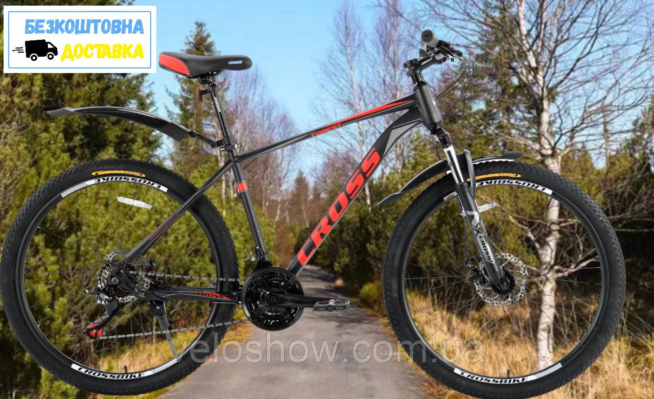 Гірський сталевий 27.5 Forest Cross велосипед Titan