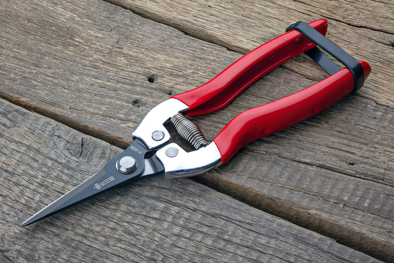 Секатор-ножиці 188 мм Sagawata, садові з неіржавкої сталі, фото 1