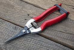 Секатор-ножиці 188 мм Sagawata, садові з неіржавкої сталі