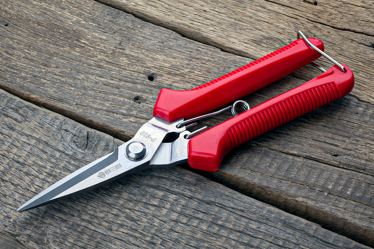 Секатор-ножиці 190 мм Sagawata, садові з неіржавкої сталі, фото 1