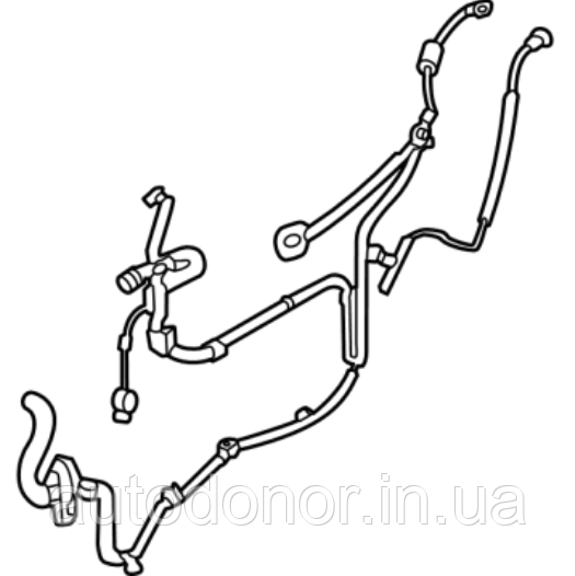 Проводка двері задньої правої FWD Nissan Ariya (22-) 24126-5MP0A