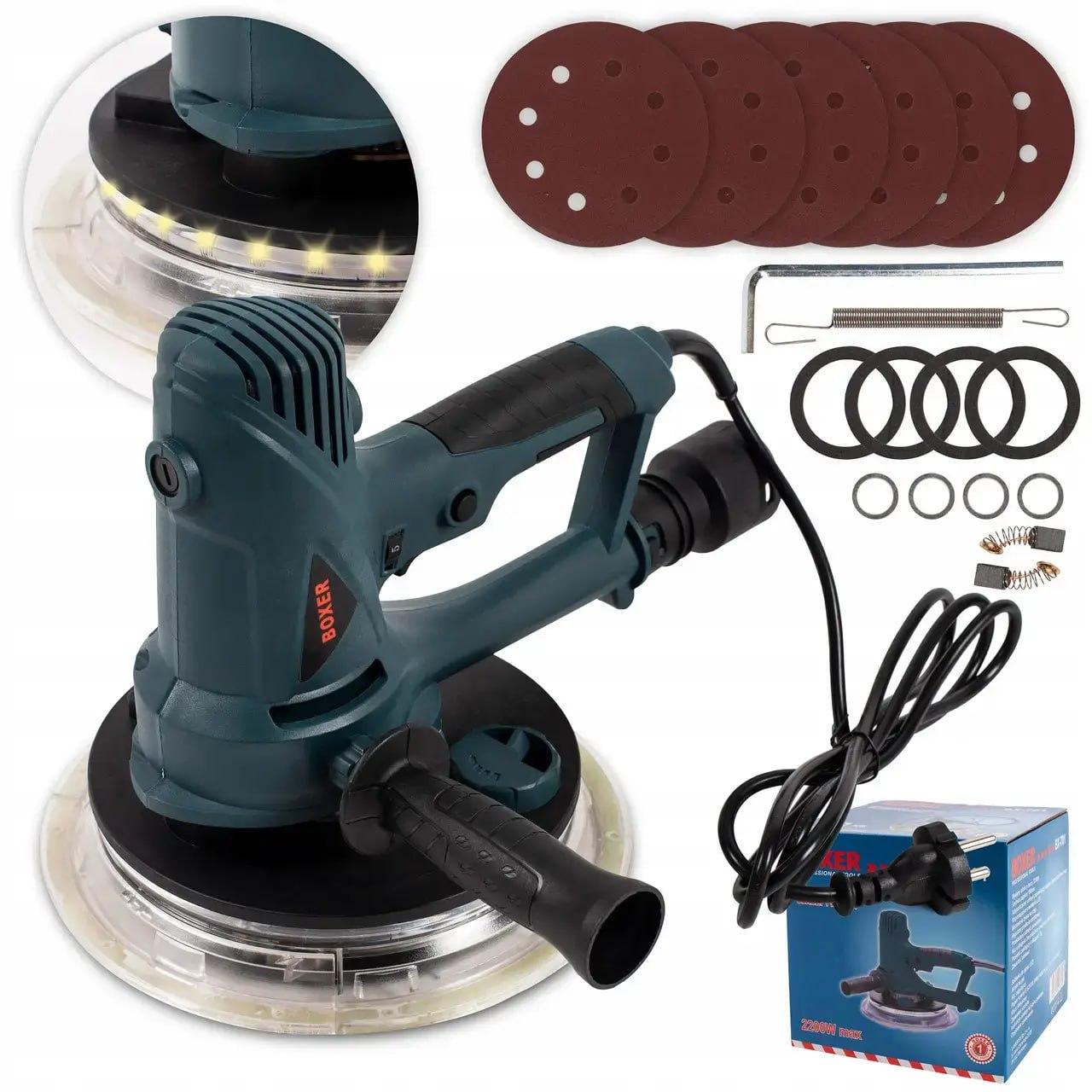 Шліфувальна машина 2200 Вт BX-701 BOXER LED-підсвітка
