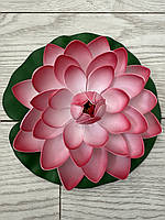 Штучний лотос для водойми, діаметр 20 см — декоративна квітка для ставка, басейну, фонтану, фото 6