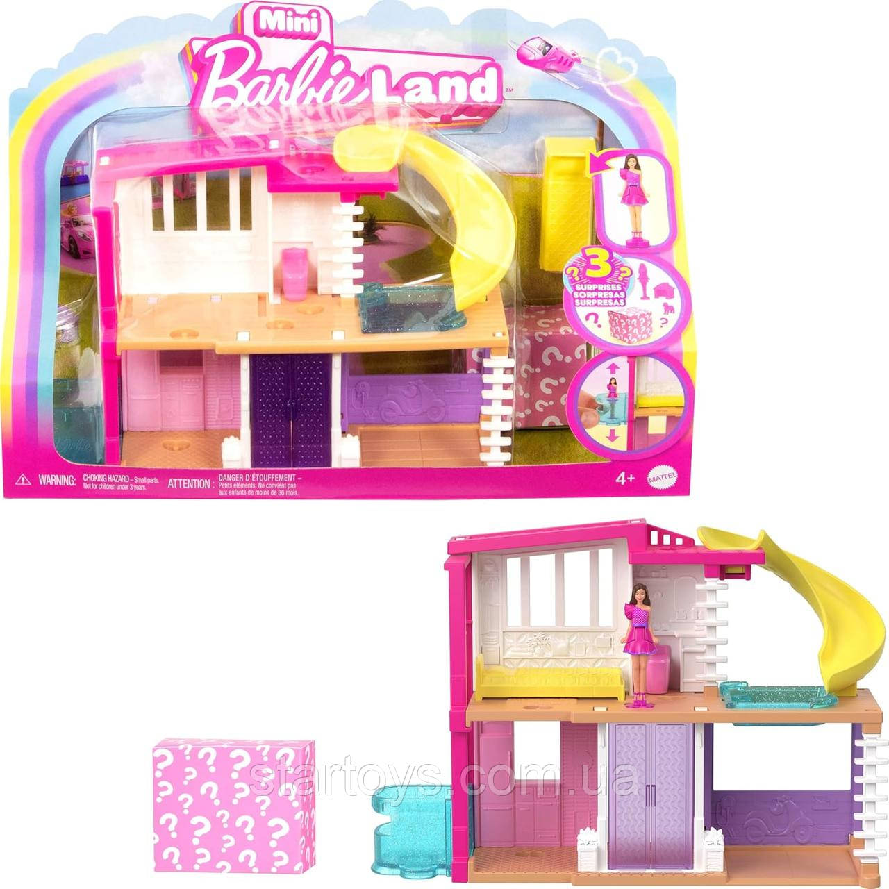 Ігровий набір міні Вілла Барбі Ленд Barbie Mini BarbieLand Surprise Dream Mini Villa HYF47
