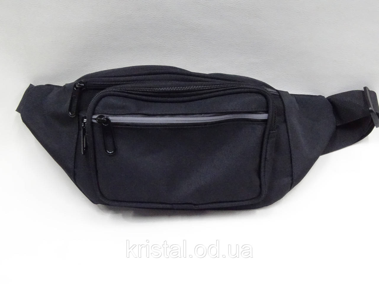 Чоловіча сумка-бананка на пояс гуртом 24*18 см. серії "Bag Fon`s" №08117, фото 1