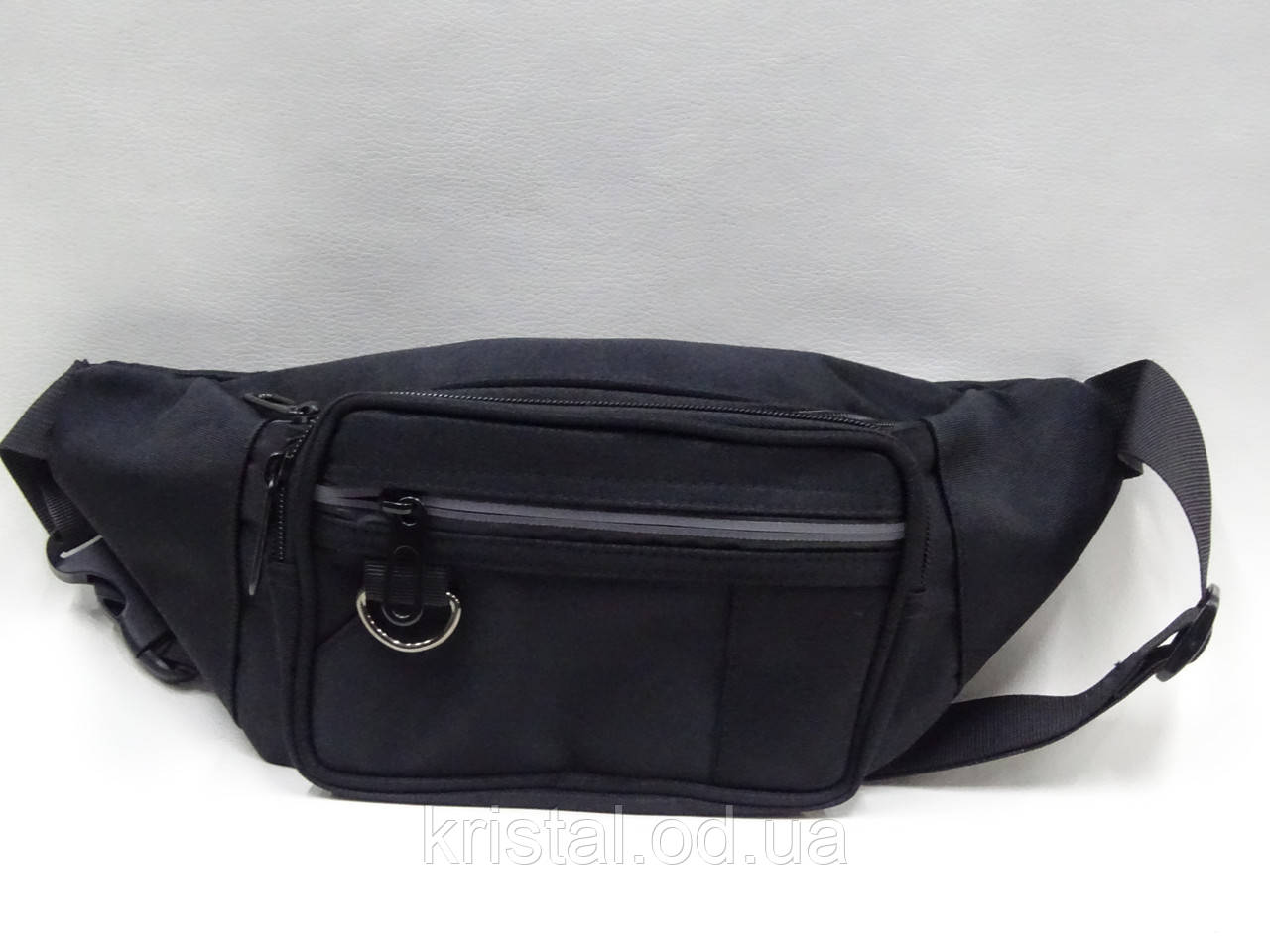 Чоловіча сумка-бананка на пояс гуртом 24*18 см. серії "Bag Fon`s" №08119, фото 1