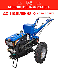 Мотоблок дизельний Кентавр МБ1010ДЭ (мотоблок + фреза, 10 к.с., електро та ручний стартер) БЕЗКОШТОВНА ДОСТАВКА