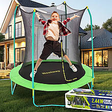 Дитячий батут с захистом BestWay 59102 244*220 см (LM)