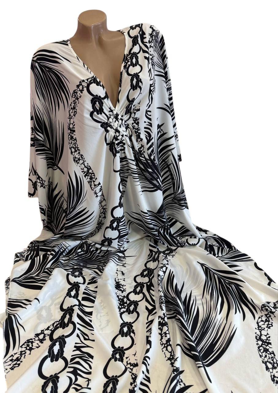 Туніка жіноча літня довга оверсайз, фото 1