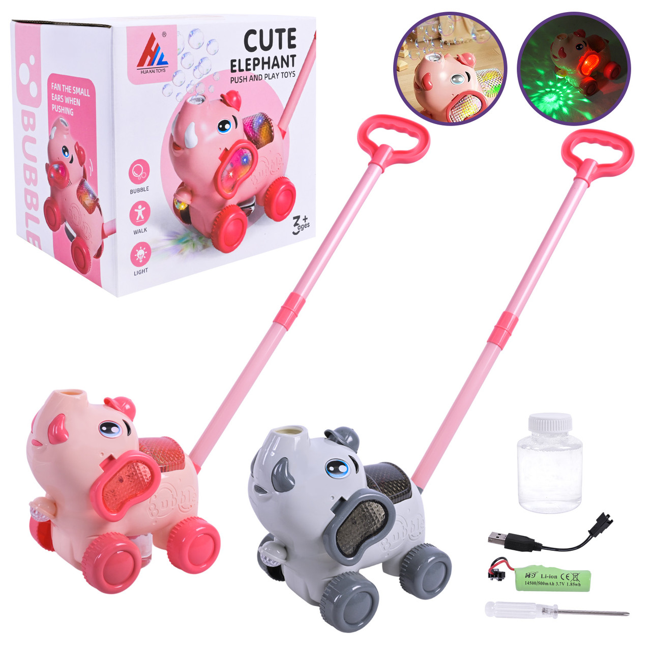 Іграшка каталочка арт. 8523 (24 шт.) на палиці, р-р 14,5*20*49,5 см, короб.20,3*15*19 см.