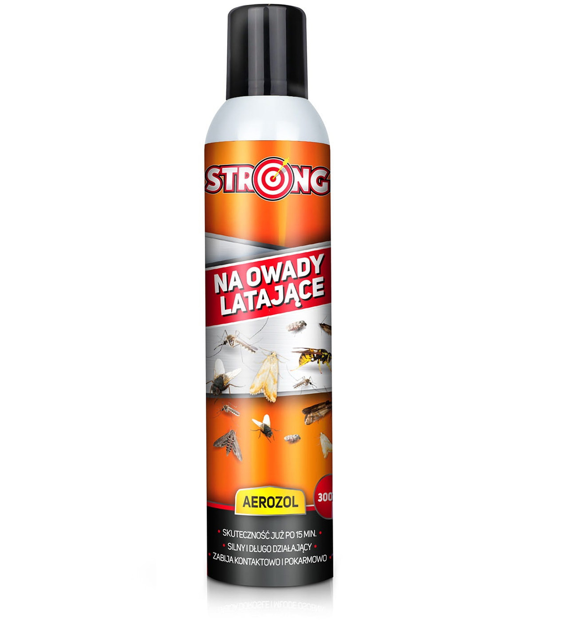 Універсальний засіб від молі, мух, комарів, шовкопрядів, для захисту закритих приміщень - STRONG 300 мл, фото 1