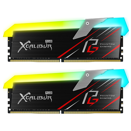 Оперативна пам'ять Team 16GB (2x8GB) DDR4 3600MHz Xcalibur Phantom Gaming (TF8D48G3600HC18EBK) Б/В, фото 1