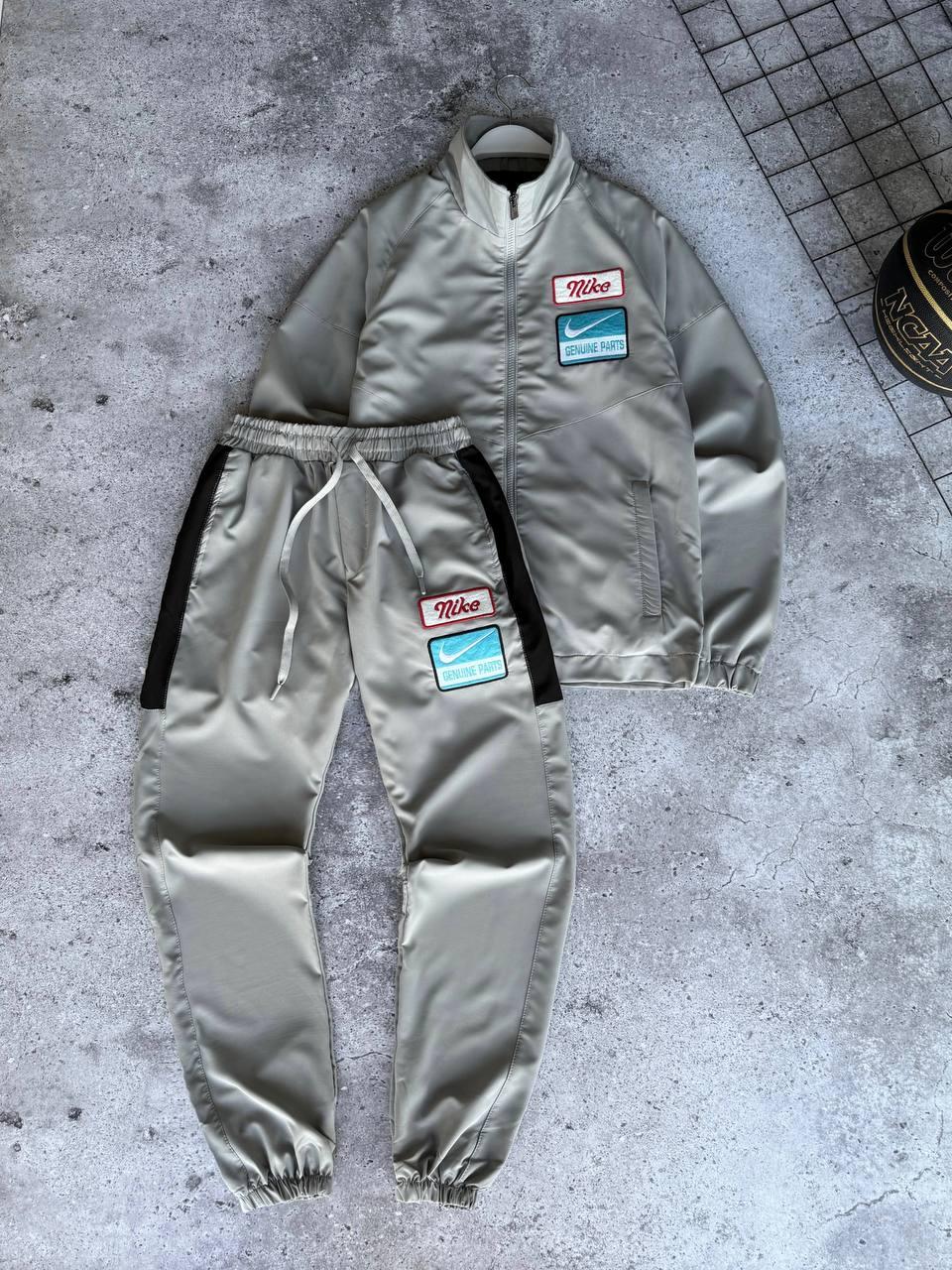 Чоловічий спортивний костюм Nike M2453 сірий, фото 1