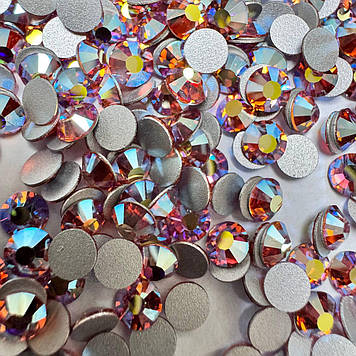 Клейові стрази Preciosa, Rose Peach AB (нетермо) ss16 (3.8-4mm)