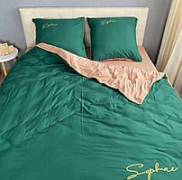 Плуторна сатинова постільна білизна високої якості, розмір півтораспальний