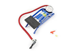 Насос однопоршневий ножний (з манометром на 5кг/см2) GS