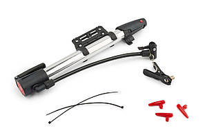 Насос ручний (L-25 см, з кріпленням на раму, хром) OP