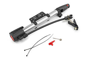 Насос ручний (L-25 см, з кріпленням на раму, сірий) OP