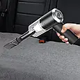 Автомобільний портативний бездротовий пилосос 3 in 1 Vacuum Cleaner USB ручний акумуляторний, фото 4
