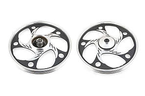 Диск колеса 1,4*17 (перед, барабан) (легкосплавний під 12 вісь) мотоцикл Альфа ZY