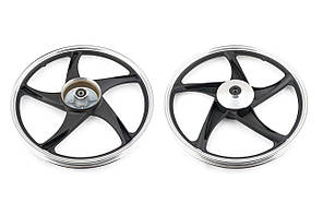 Диск колеса 1,4*17 (перед, барабан) (легкосплавний) мопед Актив ZY