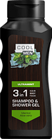 Гель-шампунь 3в1 Cool Men Ultramint  400 мл