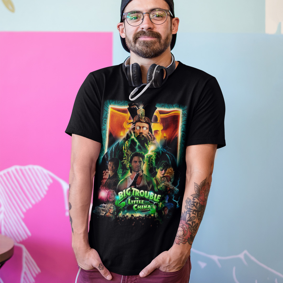 Футболка унісекс Big Trouble In Little China - Kurt Russell