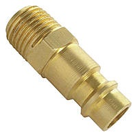 Перехідник із зовнішнім різьбленням 1/4 на штирову частину швидкороз'ємного з'єднання.